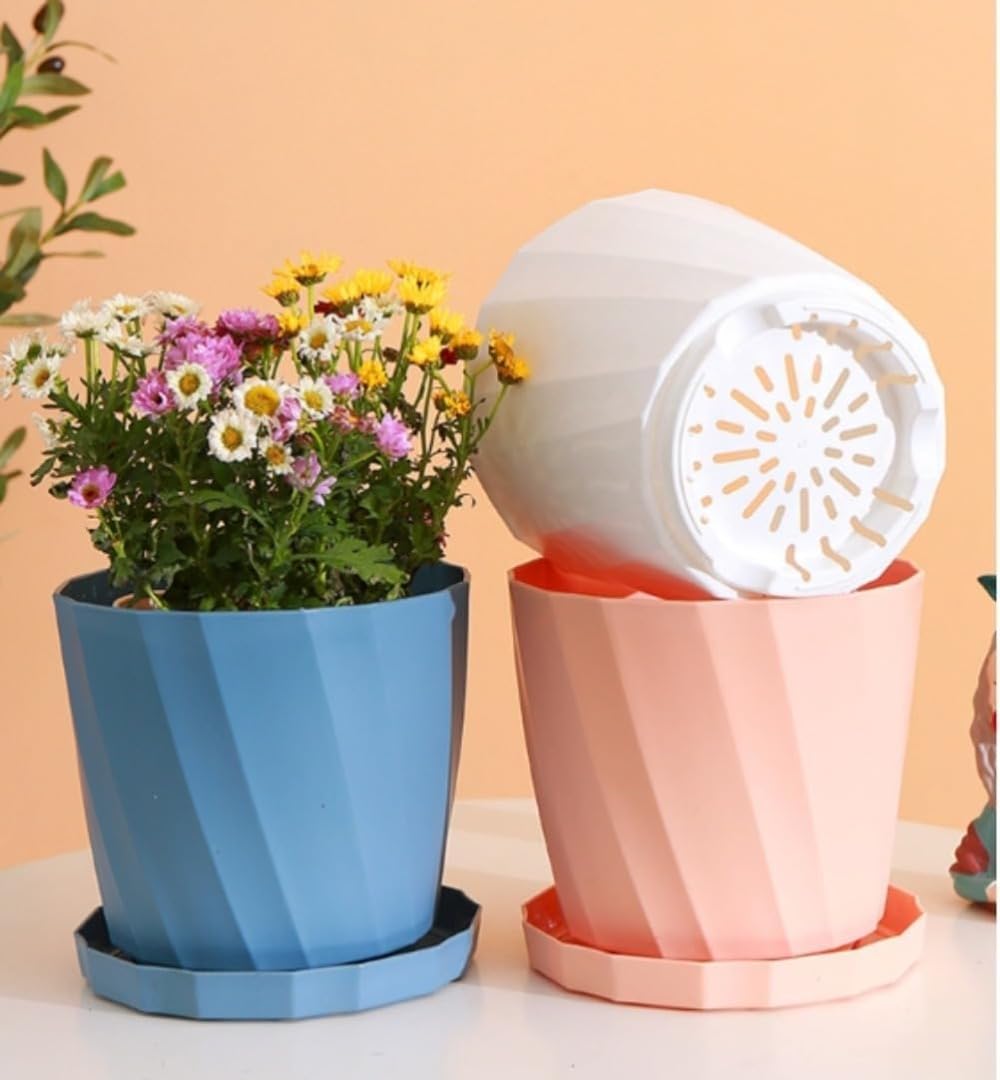 Amazon.co.jp: Vinebeautiful 植木鉢 プラスチック 6個セット観葉植物